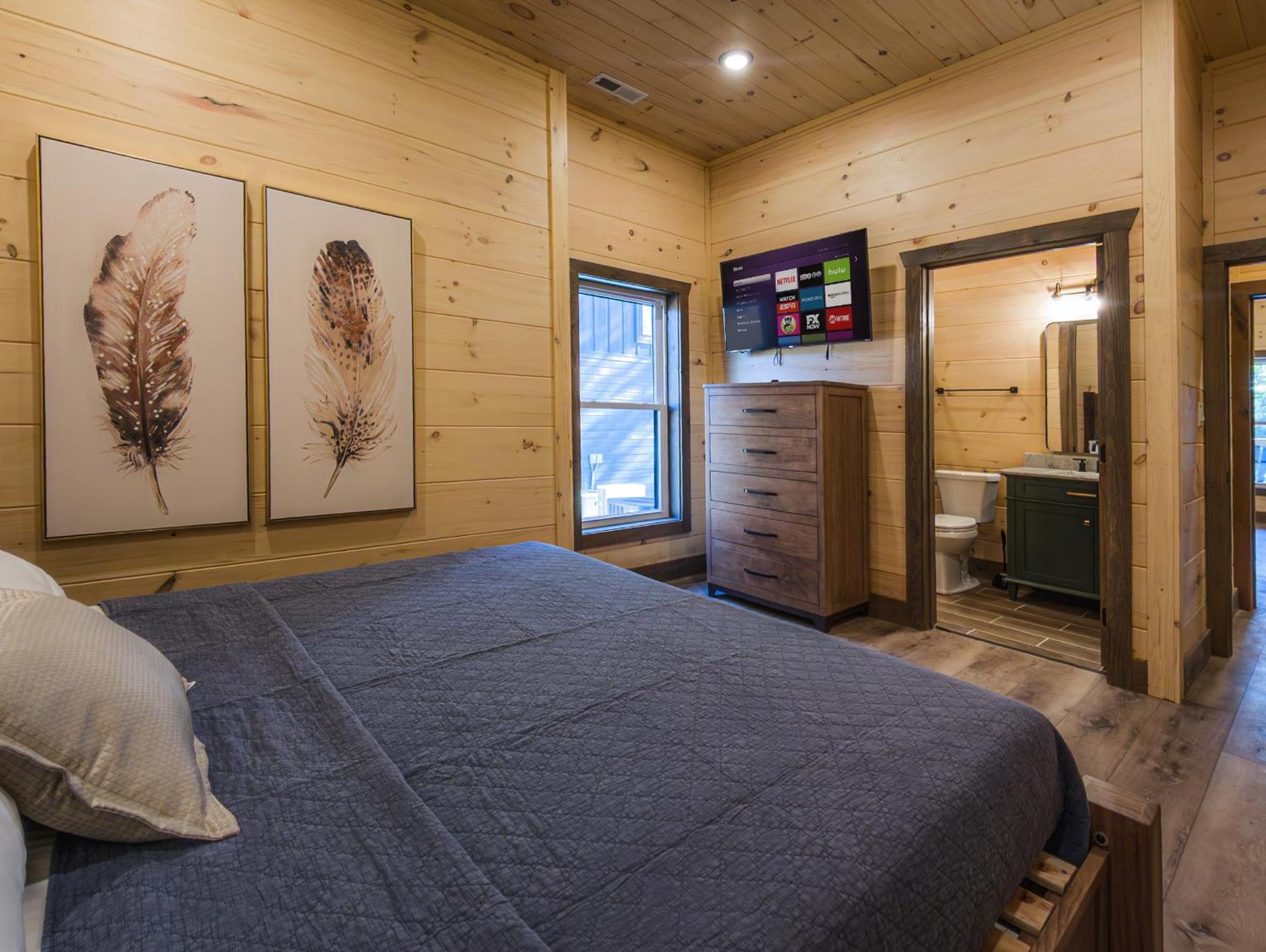 Luxury 12-Bedroom Cabin With Indoor Pool, Hot Tub & Movie Theater, Sleeps 36 Севьервилл Экстерьер фото